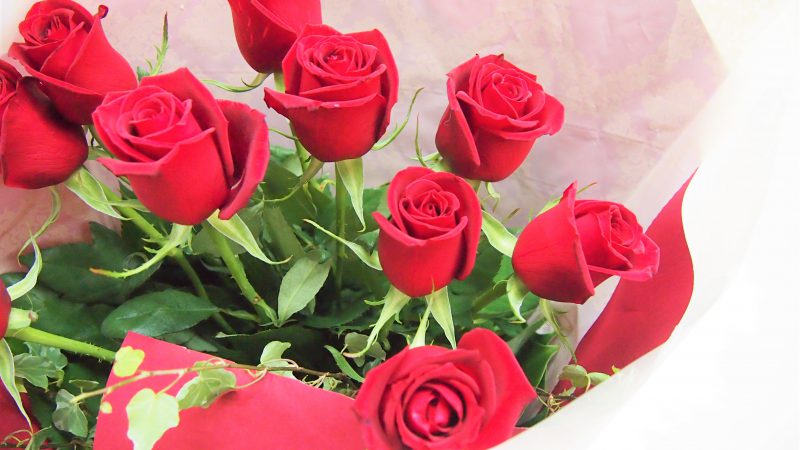 【記念日】バラの花束
