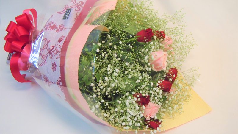 【結婚記念日】メッセージブーケ